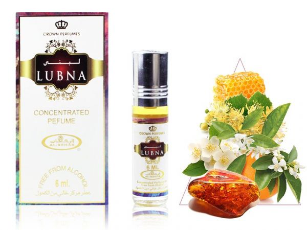 Al Rehab oil perfume Lubna, 6 ml (Women) wholesale